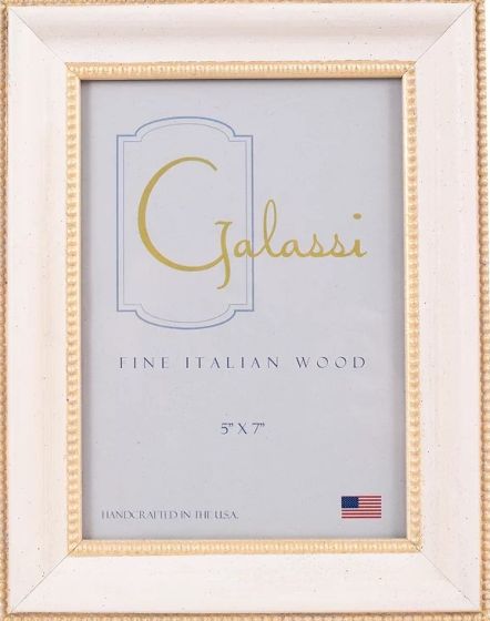 Emma Cream w/ Gold 5x7 Frame