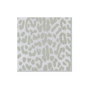 Zanzibar Silver Cocktail Napkin