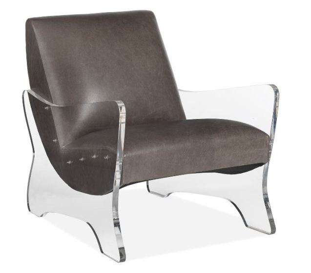 Tiburon Stone Leather Chair