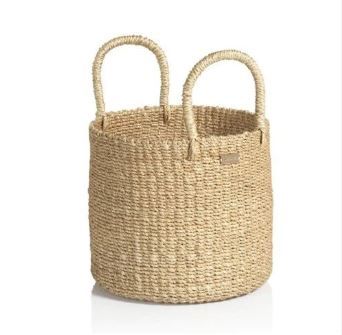 Round Abaca Basket