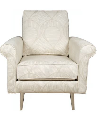 Grey Textured Accent Chair