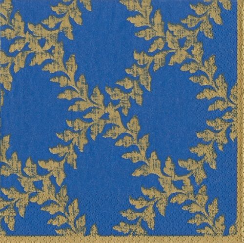 Acanthus Trellis Blue Cocktail