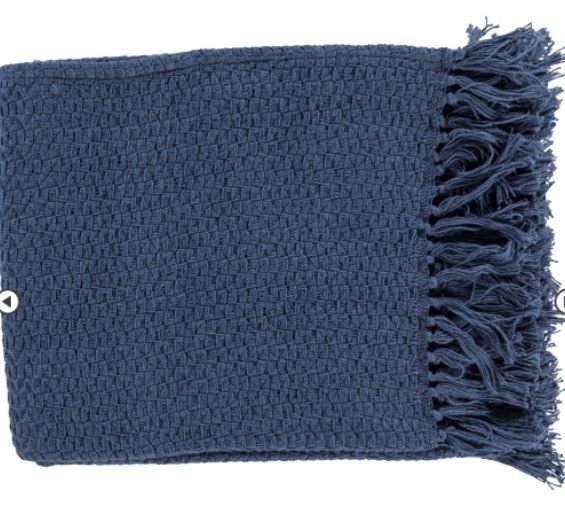 Tressa Navy Throw