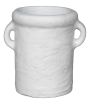 Small White Terracotta Pot