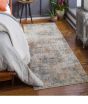 Dark Blue & Dark Brown Rug
