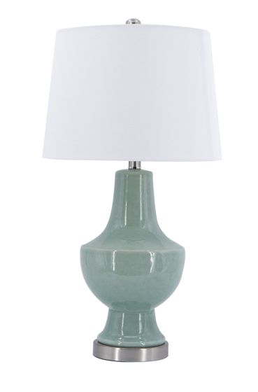 Soft Green Blue Table Lamp