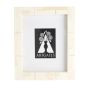 Cream Bone Inlaid Bone Frame