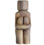 Pondering Wood Sculpture