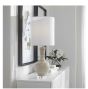 Curved Silhouette Tan Lamp