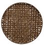 Round Rattan Tray