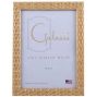Gold Honeycomb 5x7 Frame