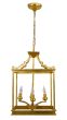 Antique Gold Leaf Lantern