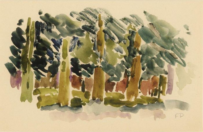 Mid-20th Century French Print