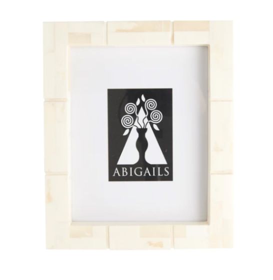 Cream Bone Inlaid Bone Frame