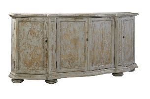 Washed Blue Grey Sideboard