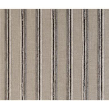 Gray Striped 22x22 Throw Pillow