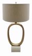 Brass Oval Shaped Aluminum Lamp
