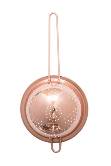 Copper Finish Strainer