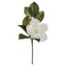 34" White Magnolia Spray