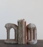 Distressed Archway Bookends