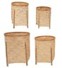 Small Bamboo Legged Basket