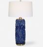 Blue Ceramic Lamp