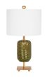 Green Palm Leaf Lamp
