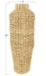 LG Water Hyacinth & Rattan Vase