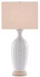 Light Blue Patterned Table Lamp