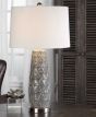 Embossed Triangle Pattern Lamp