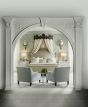 Madeleine Elsa Grey King Bed