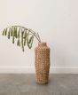 LG Water Hyacinth & Rattan Vase