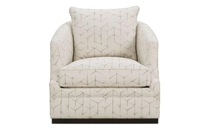 Terracotta Swivel Chair