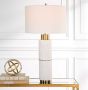 White & Gold Table Lamp