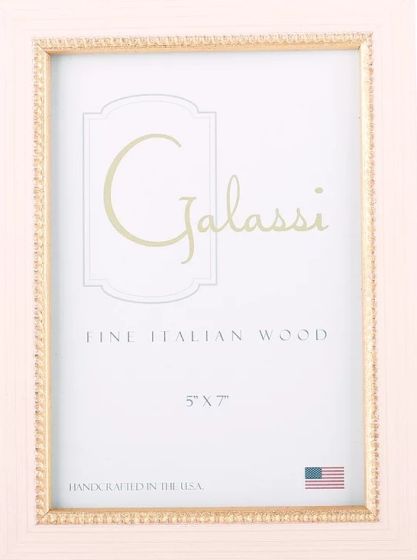 Gold Bead Cream 4x6 Frame