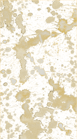Splatterware Gold Guest