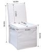 White Upholstered Dining Chair