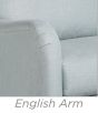 Nomad English Arm Swivel Glider