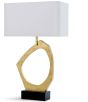 Gold Sculptural Table Lamp