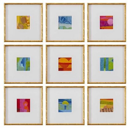 Petite Bijoux Framed Canvases