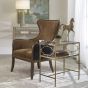 Iron & Glass Side Table