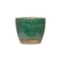 Green Terra-cotta Tiled Planter