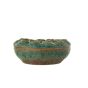 Stoneware Lotus Vase Turquoise