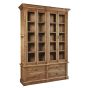 Large Old Fir Bookcase