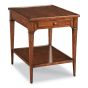 Side Table in Bordeaux Finish