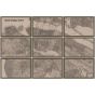 New York Vintage Grid Maps