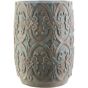 Denim & Camel Ceramic Planter