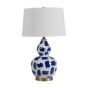 Blue Gourd Shaped Lamp