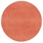 Coral Snakeskin Round Placemat