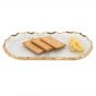 Oval Goldedge Tray